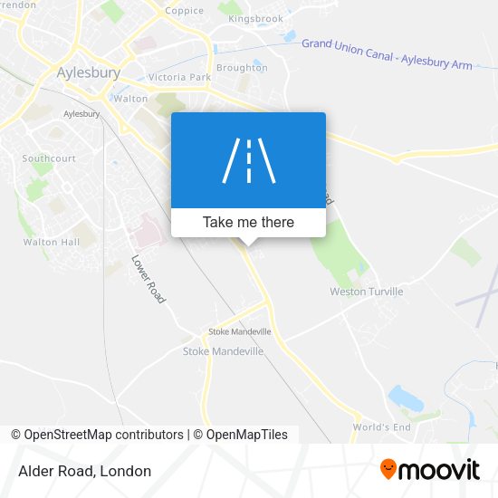 Alder Road map