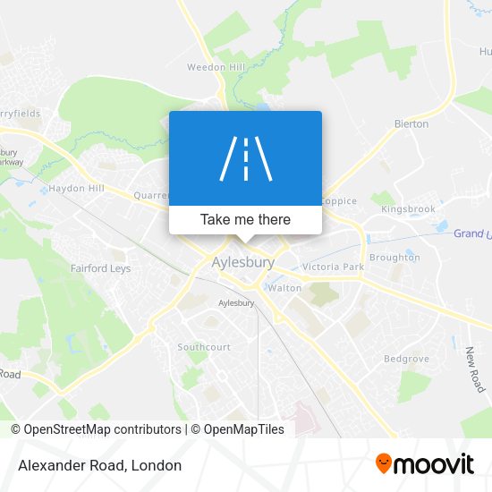 Alexander Road map