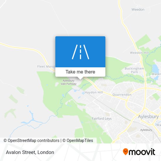 Avalon Street map