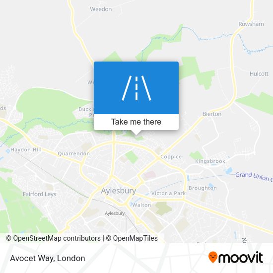 Avocet Way map