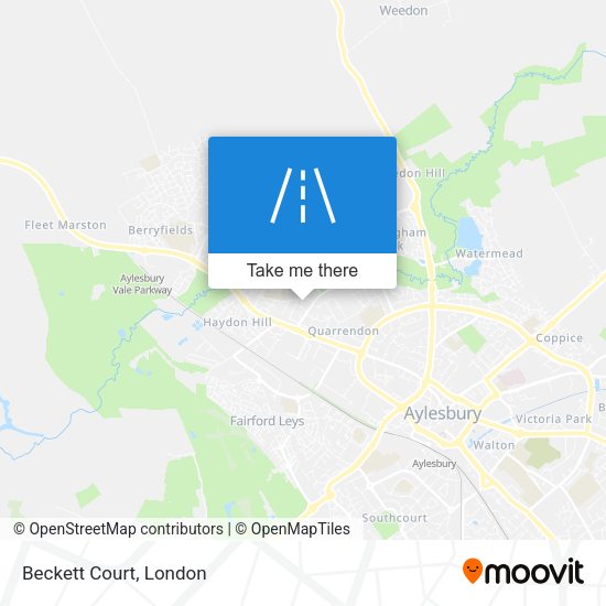 Beckett Court map