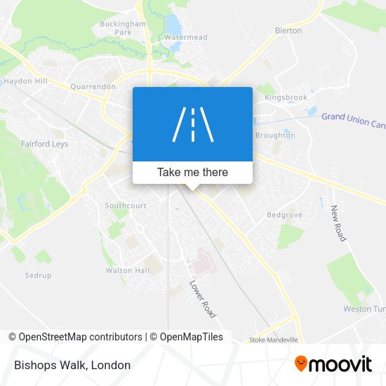 Bishops Walk map