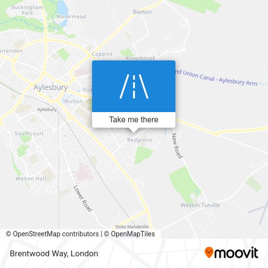 Brentwood Way map