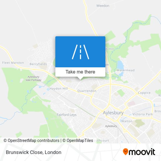 Brunswick Close map