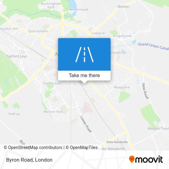 Byron Road map