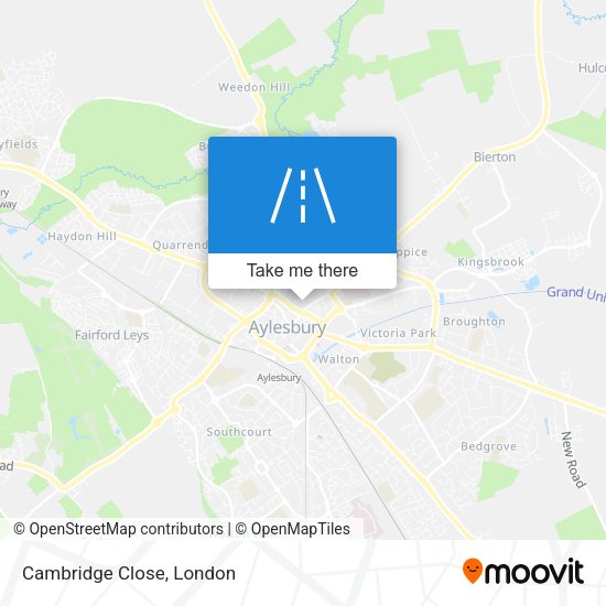 Cambridge Close map