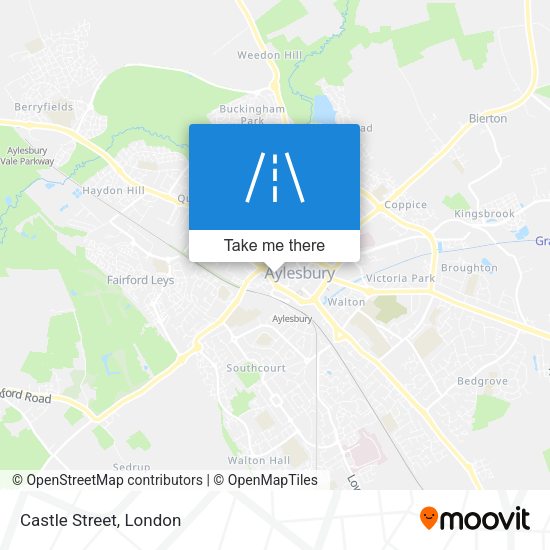 Castle Street map