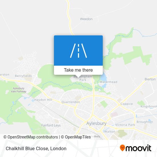 Chalkhill Blue Close map