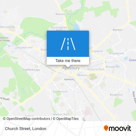 Church Street map