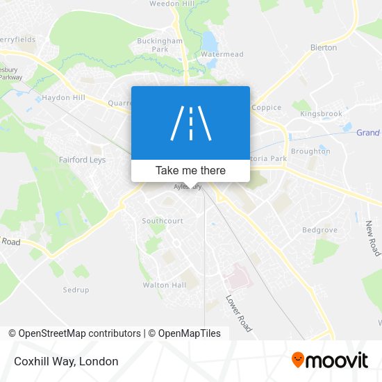 Coxhill Way map