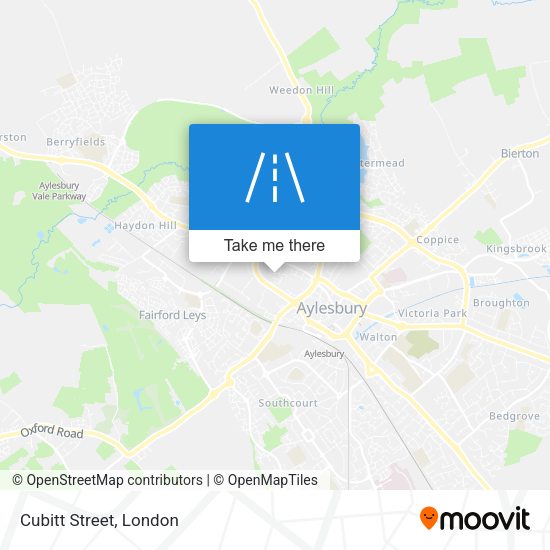 Cubitt Street map