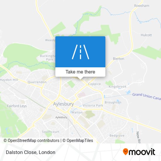 Dalston Close map