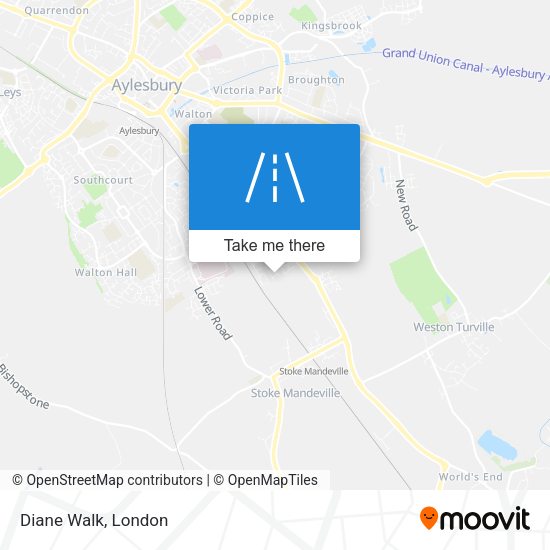 Diane Walk map