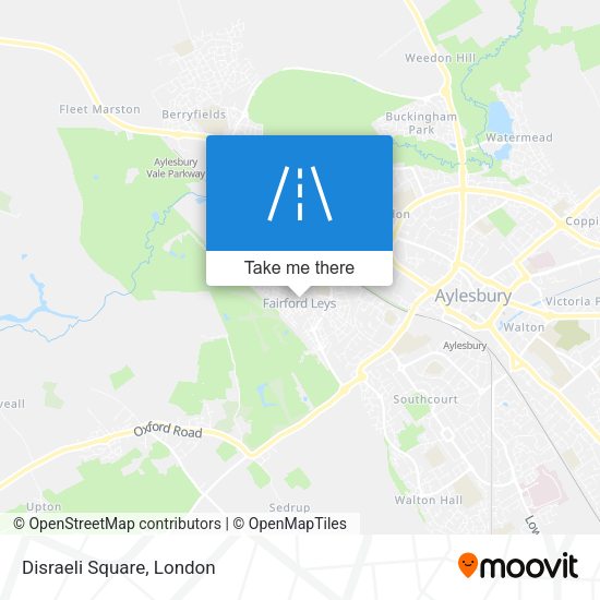 Disraeli Square map