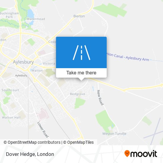 Dover Hedge map