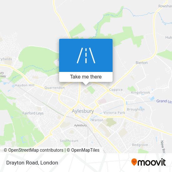 Drayton Road map
