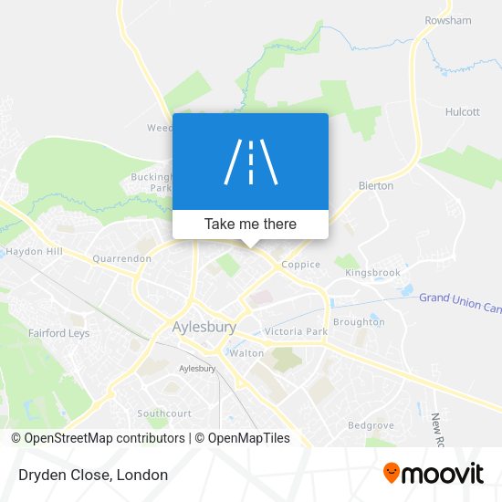 Dryden Close map