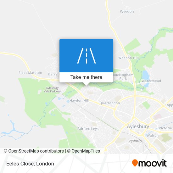 Eeles Close map