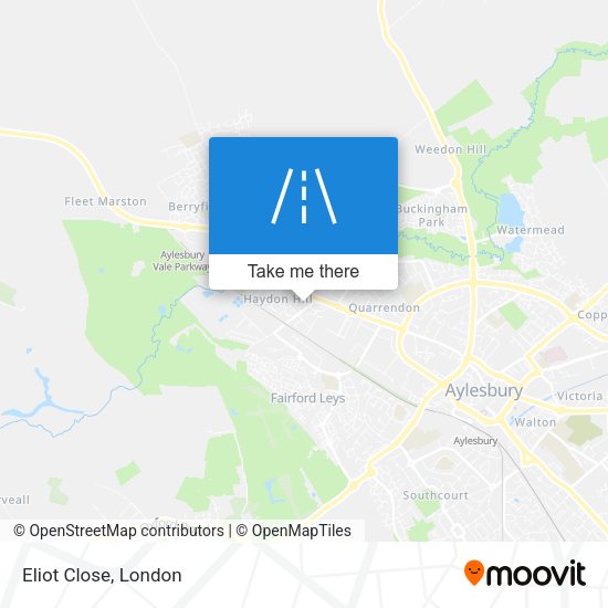 Eliot Close map