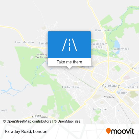 Faraday Road map