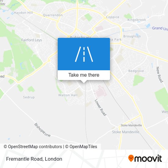 Fremantle Road map