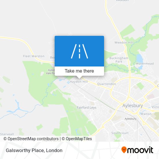 Galsworthy Place map