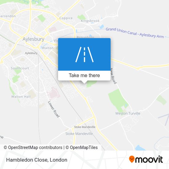 Hambledon Close map