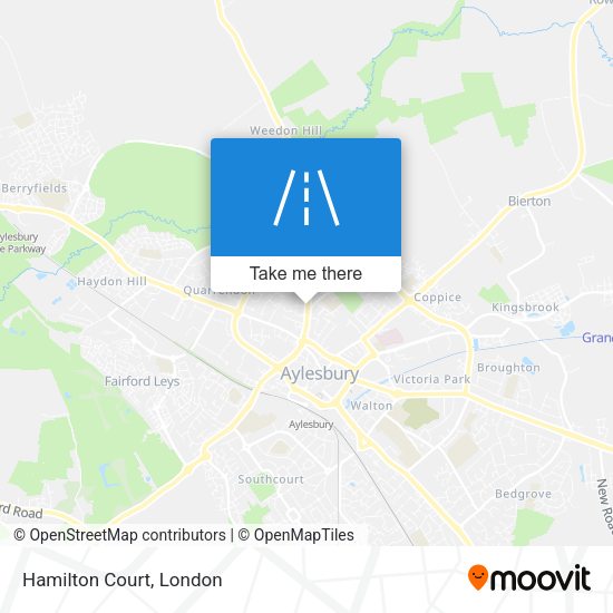 Hamilton Court map