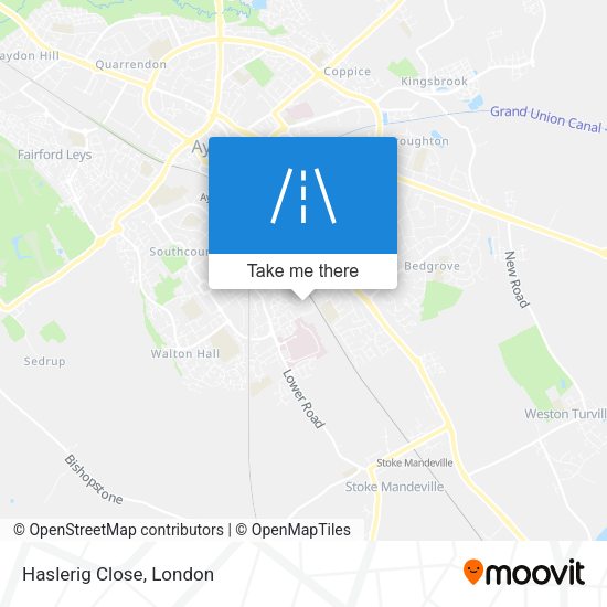 Haslerig Close map