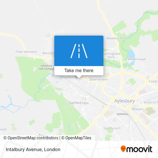 Intalbury Avenue map