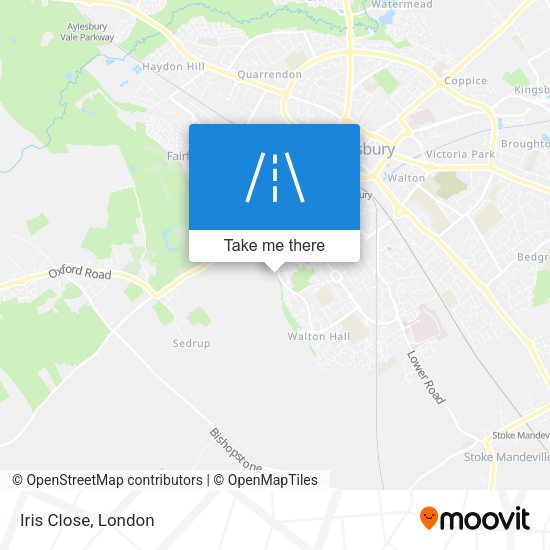 Iris Close map