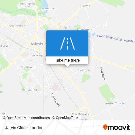 Jarvis Close map