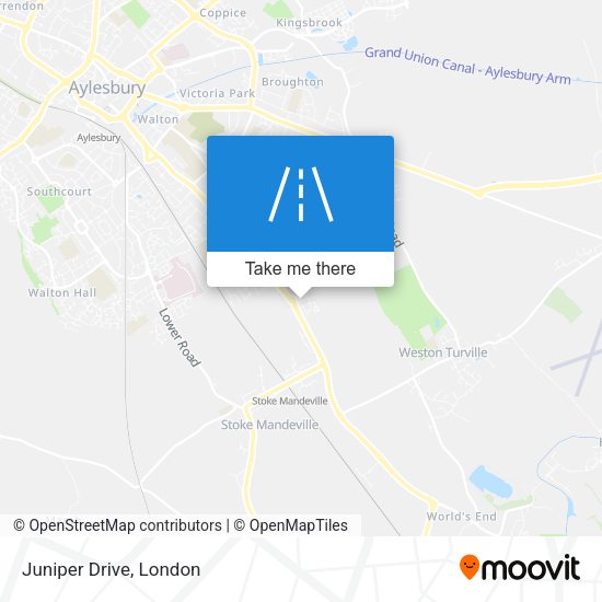Juniper Drive map