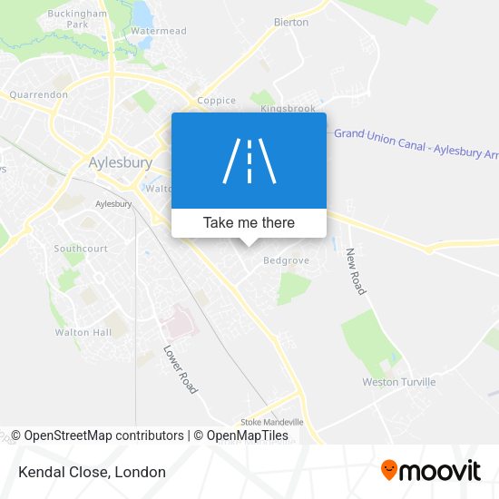 Kendal Close map