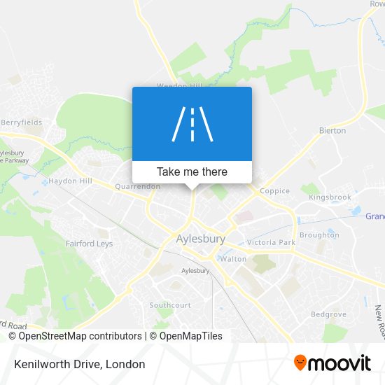 Kenilworth Drive map