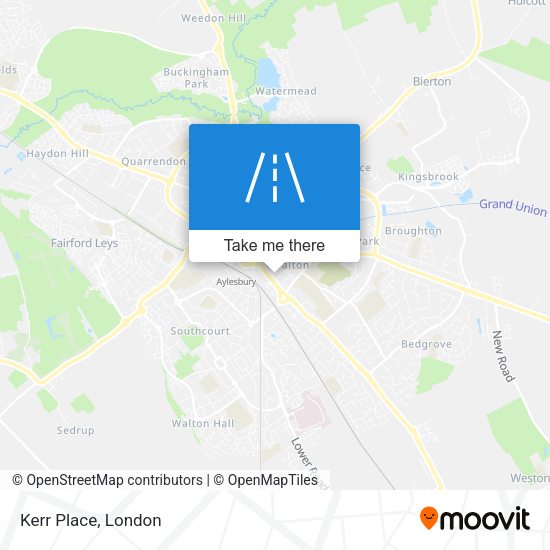Kerr Place map
