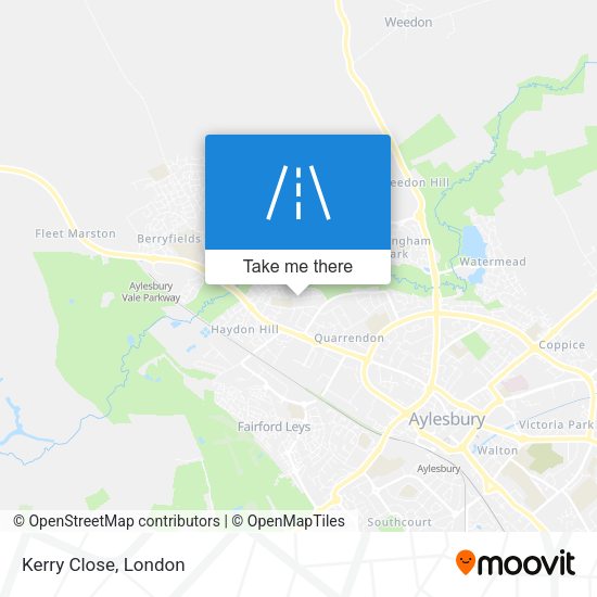 Kerry Close map
