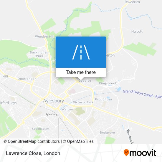 Lawrence Close map