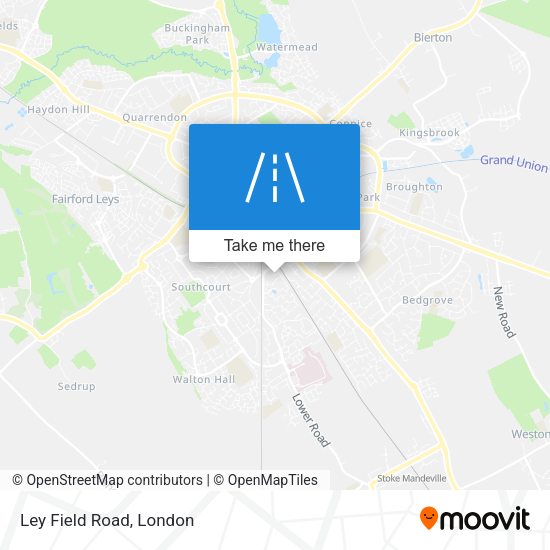 Ley Field Road map