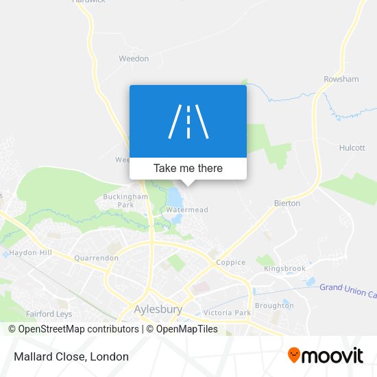Mallard Close map