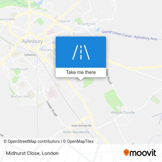 Midhurst Close map