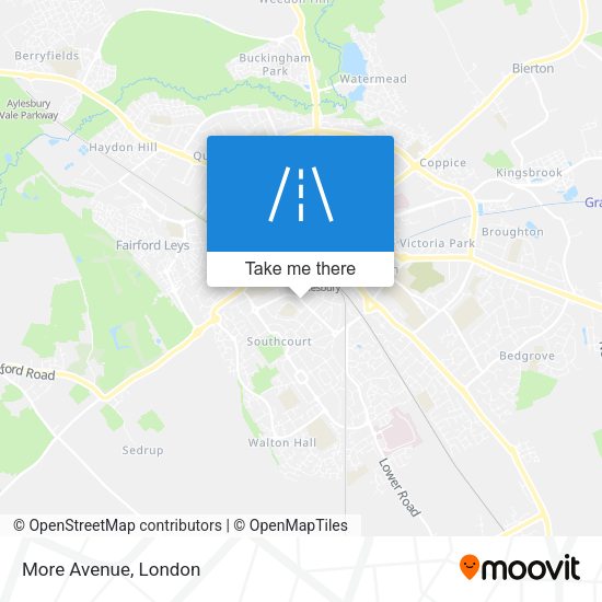 More Avenue map