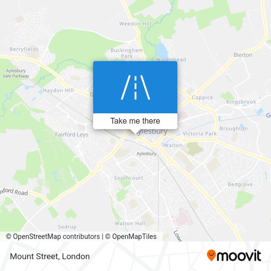 Mount Street map