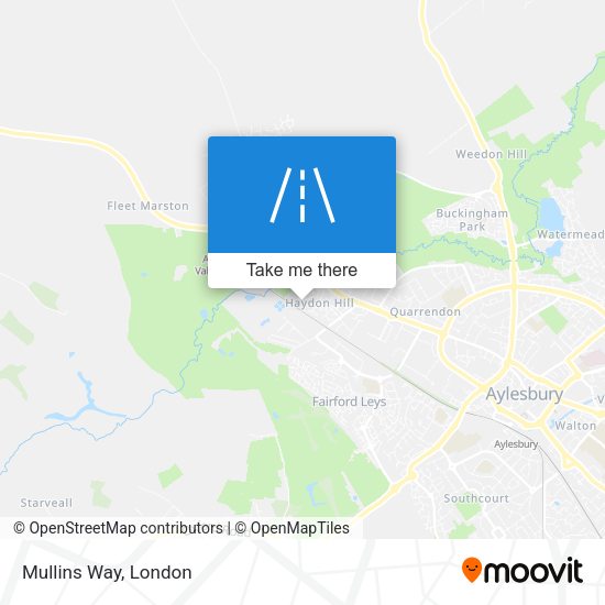 Mullins Way map