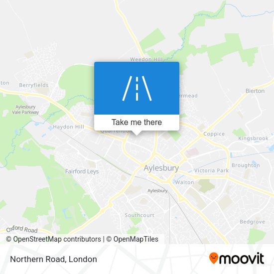 Northern Road map