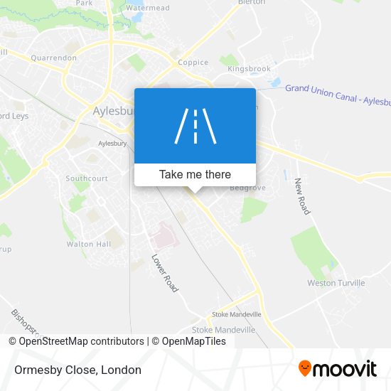 Ormesby Close map