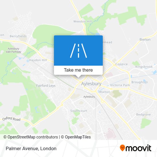 Palmer Avenue map