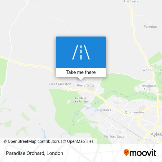 Paradise Orchard map