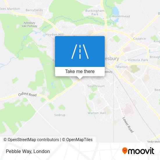Pebble Way map