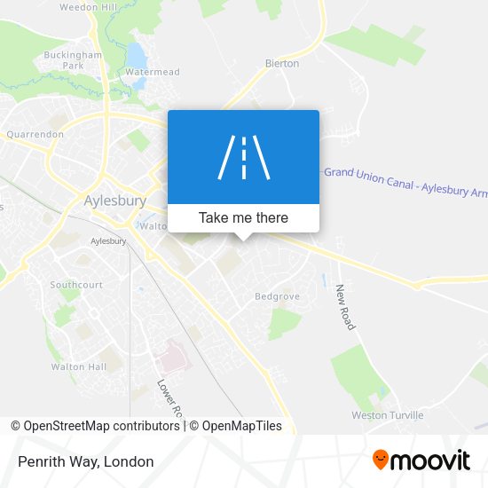 Penrith Way map